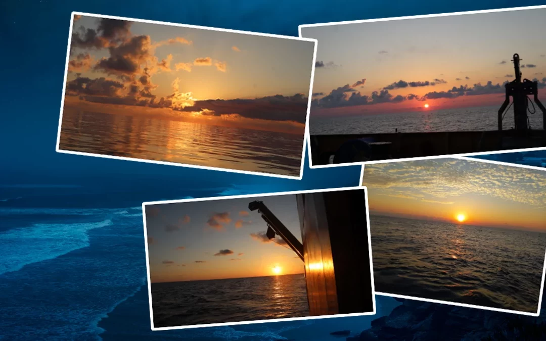 Mar abierto. Amaneceres y atardeceres desde el Justo Sierra